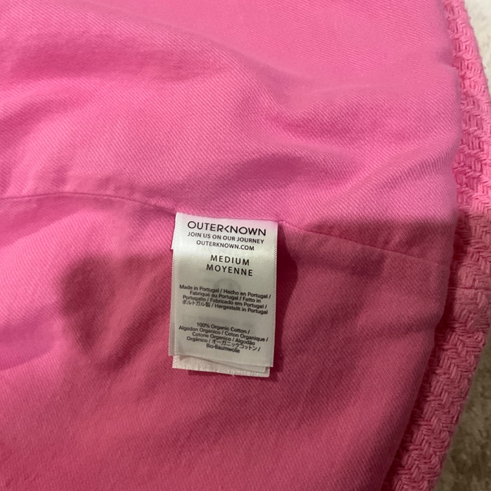 Outerknown Pink Jacket Medium - image 3